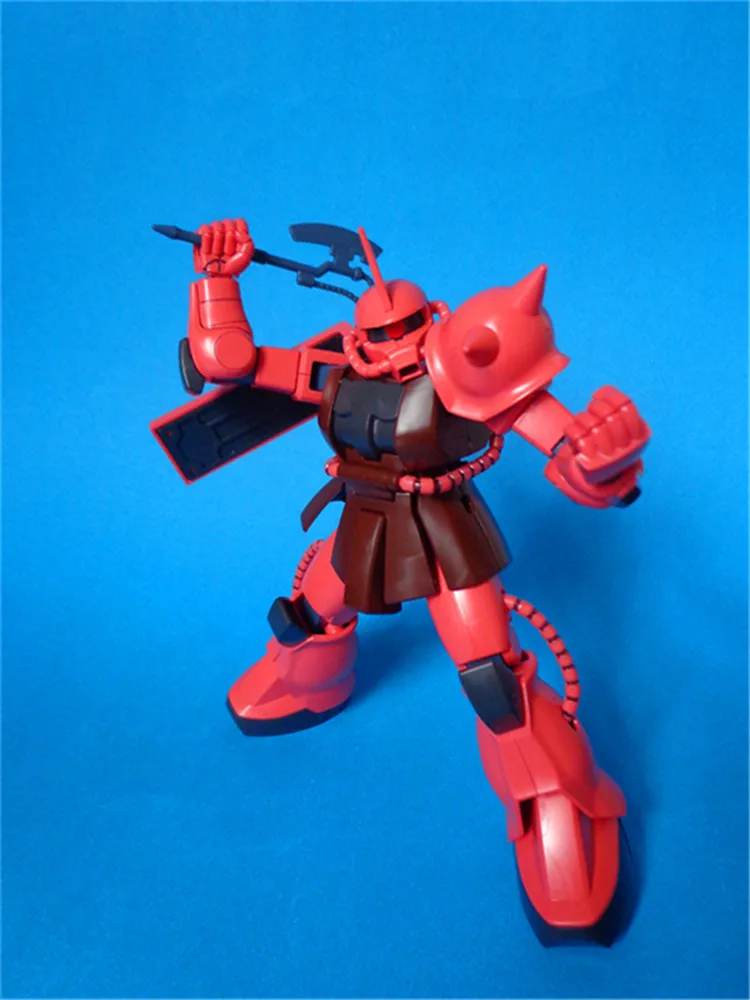 Bandai Gundam 12814 HGUC 1/144 032 MS-06S Заку II мобильный костюм сборки модель Наборы фигурки