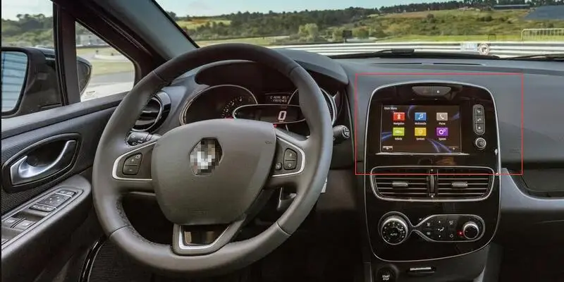 BigBigRoad Автомобильная камера заднего вида с порт RCA адаптер для Renault Clio 4 IV 2012 2013 /Laguna III 2010