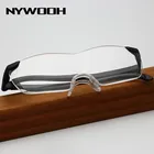 NYWOOH увеличительные очки с большим видением женские очки для чтения мужские в 1,6 раза увеличительные защитные очки увеличение объектива Пресбиопия + 250
