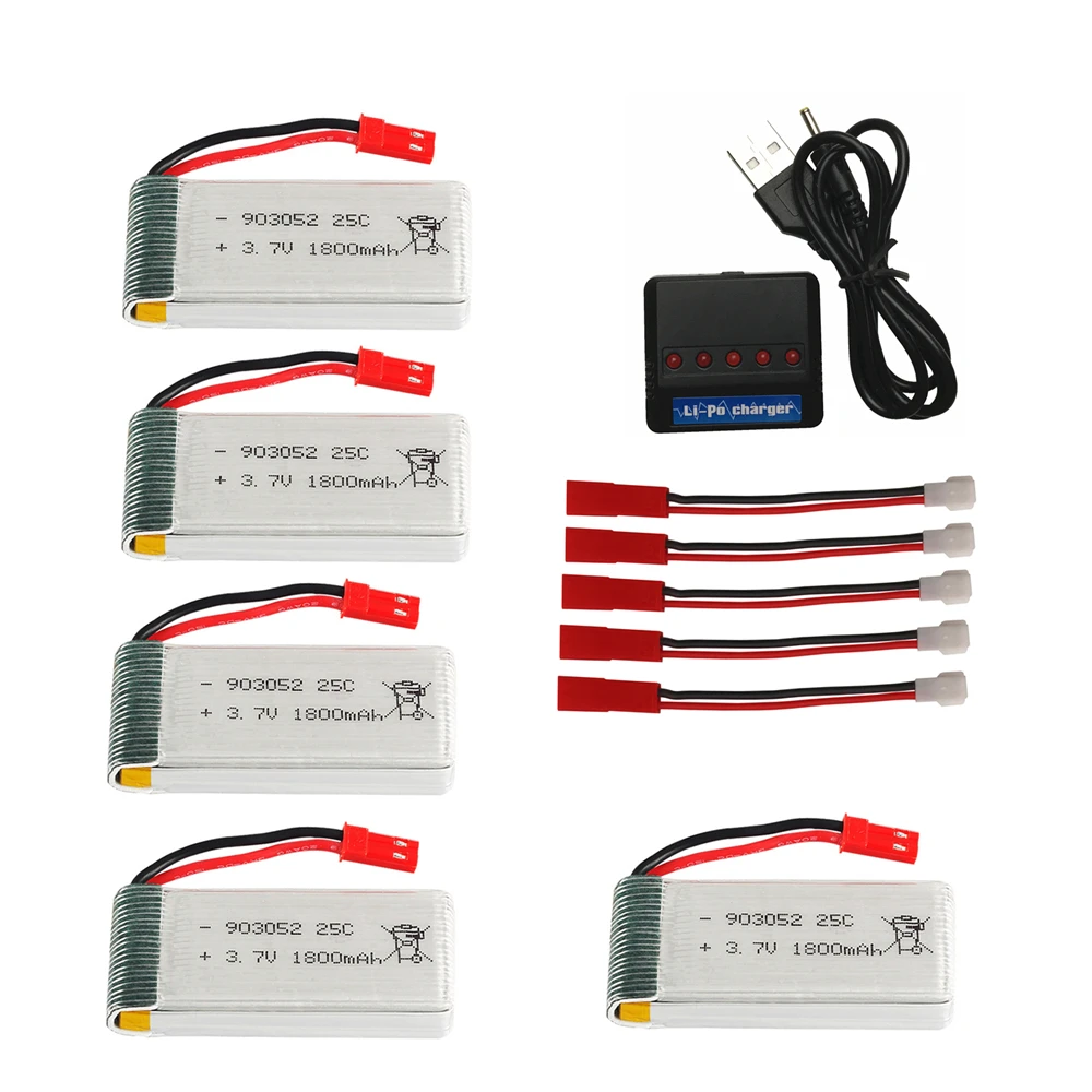 Литий полимерный аккумулятор 3 7 в 1800 мАч для KY601S SYMA X5 X5S X5C X5SC X5SH X5SW X5UW X5HW M18 H5P HQ898 H11D