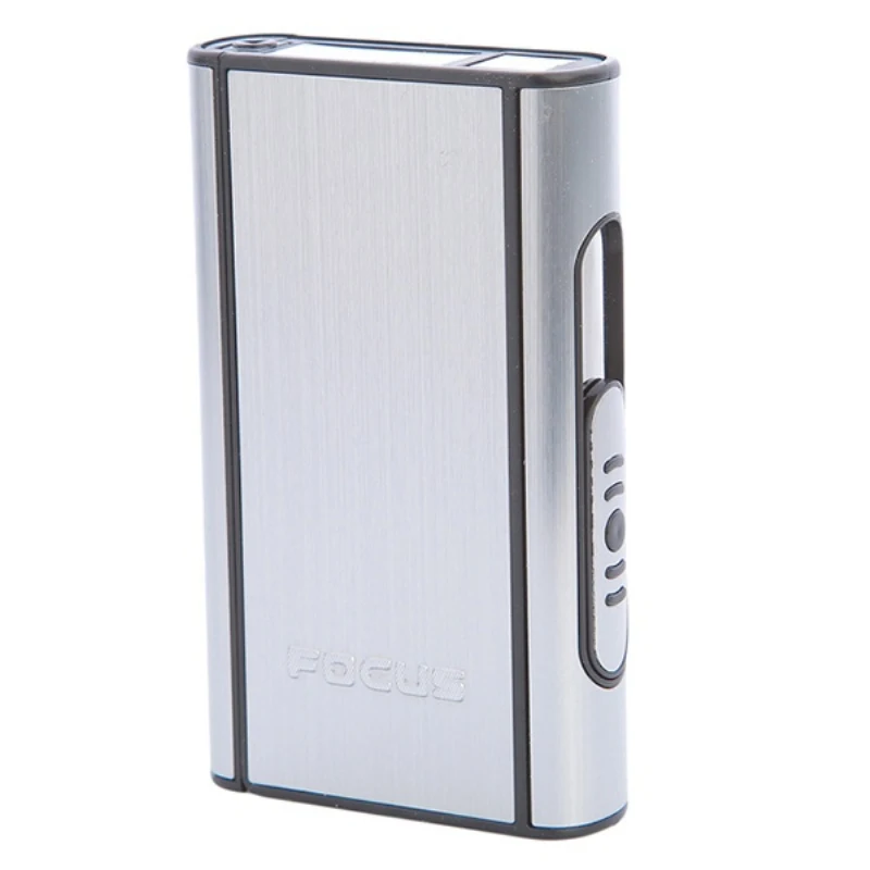 Алюминиевый фокус Карманный чехол для сигарет автоматическое выдавливание