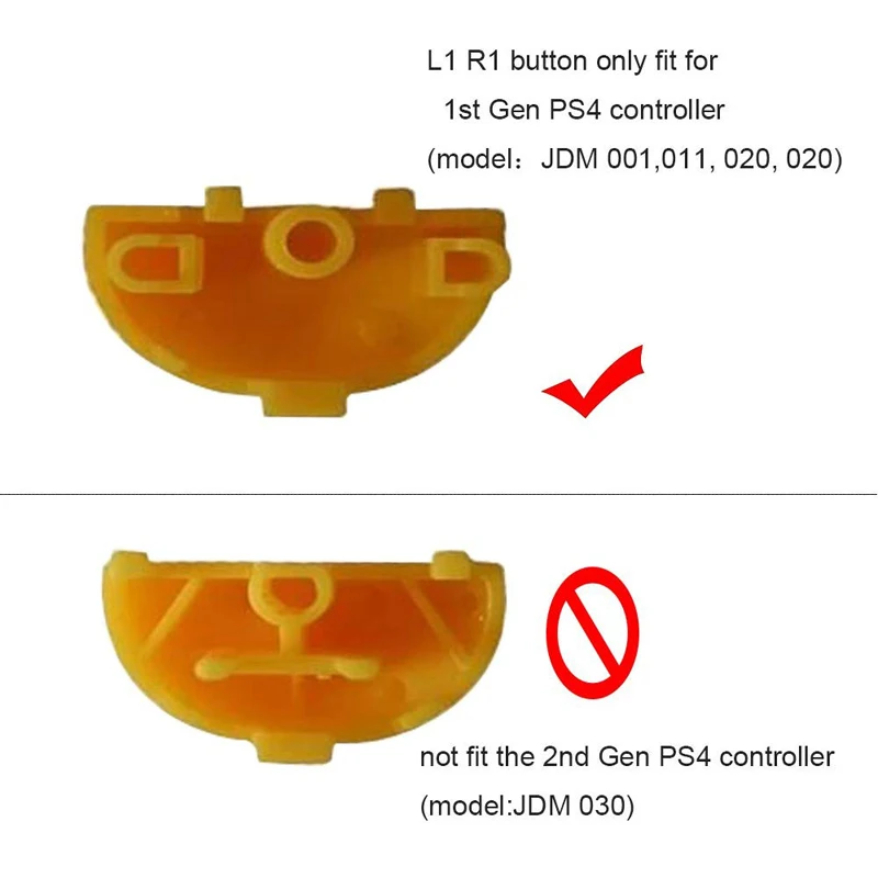 Металлические алюминиевые аналоговые Thumbsticks пулевые кнопки D-pad L1 R1 L2 R2 триггер