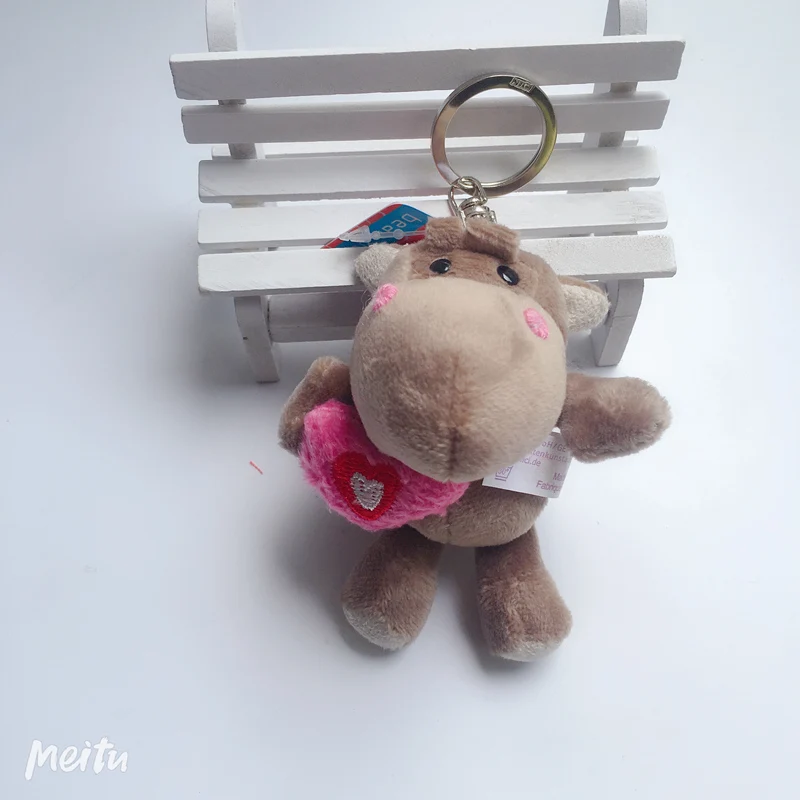 2 шт./лот Kawaii Мини овечка мышь орангутан Бегемот пара плюшевая игрушка чучело Мягкая кукла брелок сумка Подвеска свадебные подарки