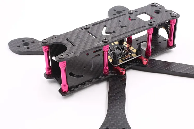 DIY FPV X Quadcopter GEPRC GEP-VX6 GEP-VX5 250 мм 215 180 гоночная рамка из углеродного волокна с задним