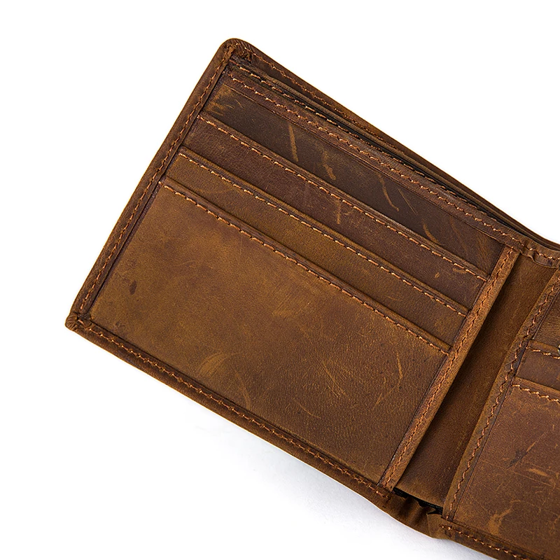 Портмоне WESTAL мужское из натуральной кожи Крейзи Хорс винтажный бумажник с