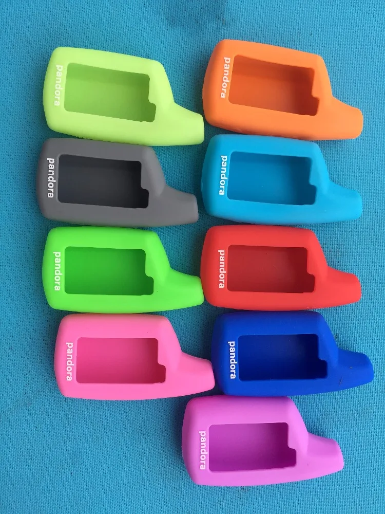 1 шт 3 кнопки прочный браслет из мягкого силикона ключ крышка чехол для Pandora