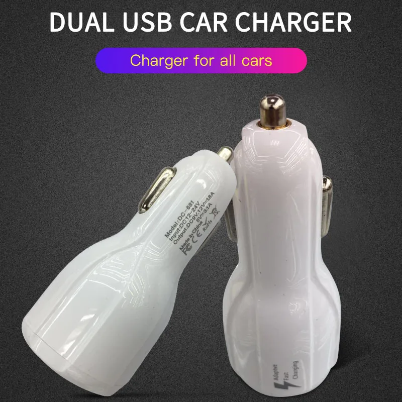 Автомобильное зарядное устройство DIYSECUR с USB портами и поддержкой быстрой