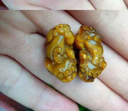 Натуральный камень тигровый глаз/PI Xiu ожерелье с подвеской для мужчин и женщин |