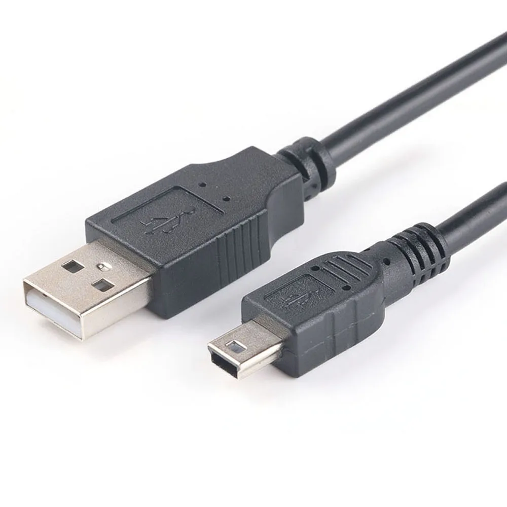 Штекер Mini-USB-кабель с вилкой Mini USB мини-B 2 0 быстрой передачи данных Зарядное