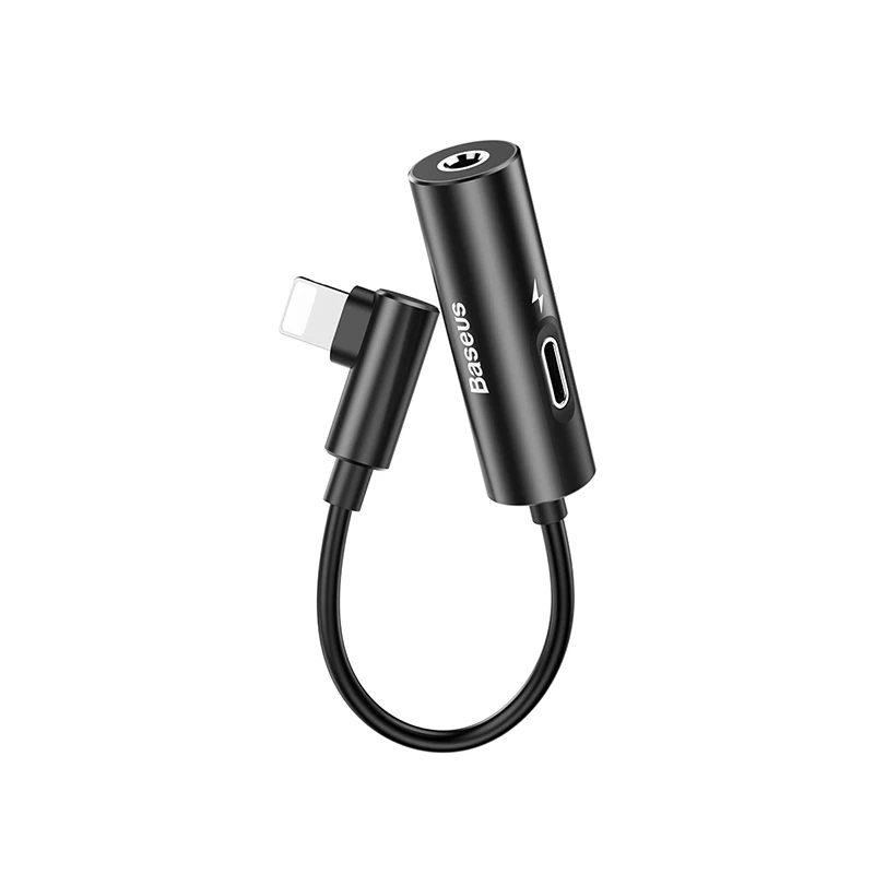 2 в 1 для Apple Lightning до 3,5 мм адаптер для наушников аудио Зарядка конвертер для iPhone xs max xr 11 pro 8 7 6s plus 5S ipad pro зарядное устройство 90 градусов 8-контактный aux кабель для прослушивания музыки ios 13 12 11 игровые наушники