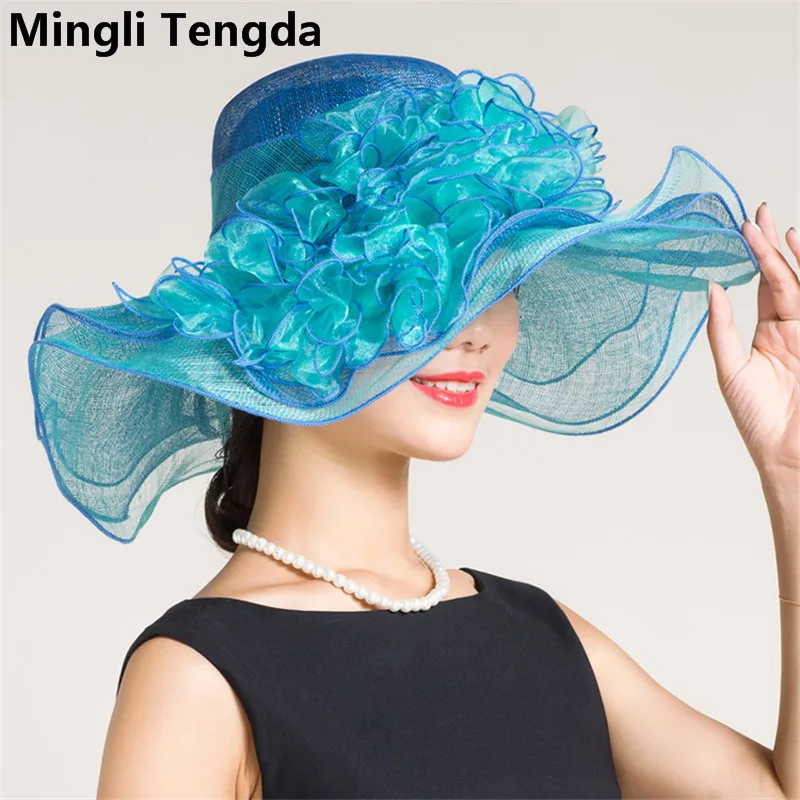 Высококачественная свадебная шляпа и Вуалетка Свадебные шляпы для женщин