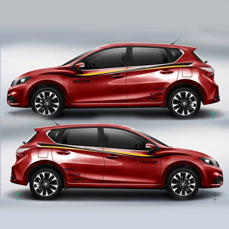 Автостайлинг TAIYAO Спортивная Автомобильная наклейка для Nissan Tiida Mark Levinson