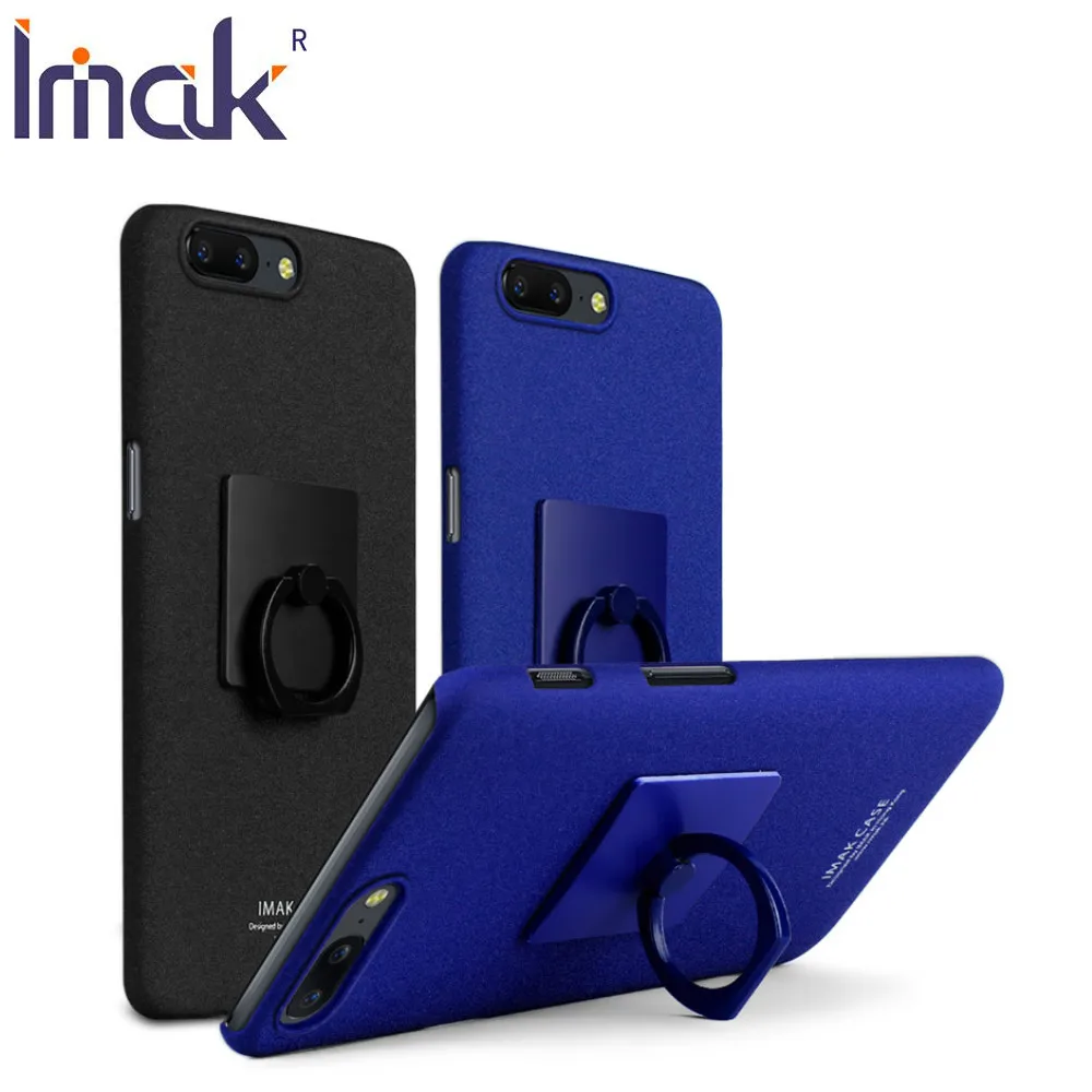 Чехол Coque для OnePlus 5 IMAK Ковбой Shell жесткий чехол телефона один плюс A5000 палец кольцо