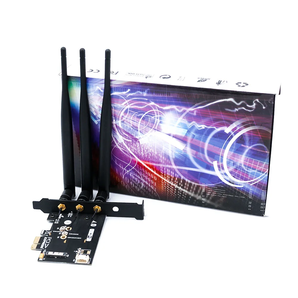 Bcm943602CS bcm943224PCIEBT2 беспроводная Wi-Fi Bluetooth 4,0 модульная карта для pci-e 1x адаптер для hackintosh apple, WiFi hackintosh