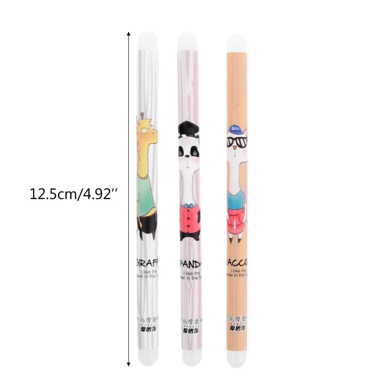 

Creative Cartoon Animal Silicon Double Head Friction Eraser For Erasable Gel Pen