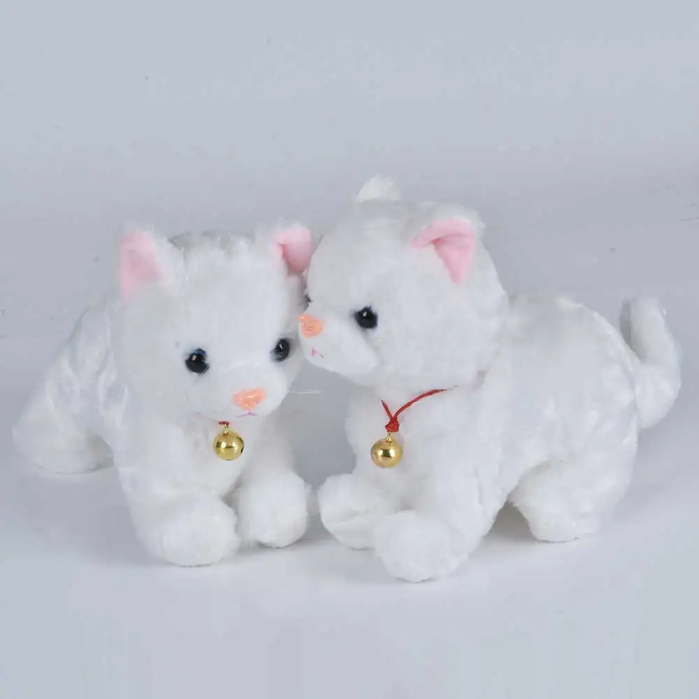 Робот кошки Звуковое управление игрушки электронная подставка для игрушки Walk Mew интерактивный Кот Мягкий плюшевый Кот игрушки для домашних животных для детей подарки на день рождения