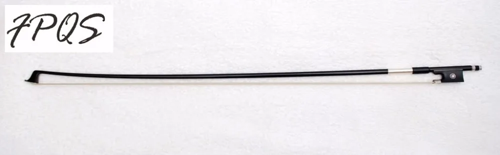 Скрипка из углеродного волокна с бантом для студентов черного цвета бесплатная