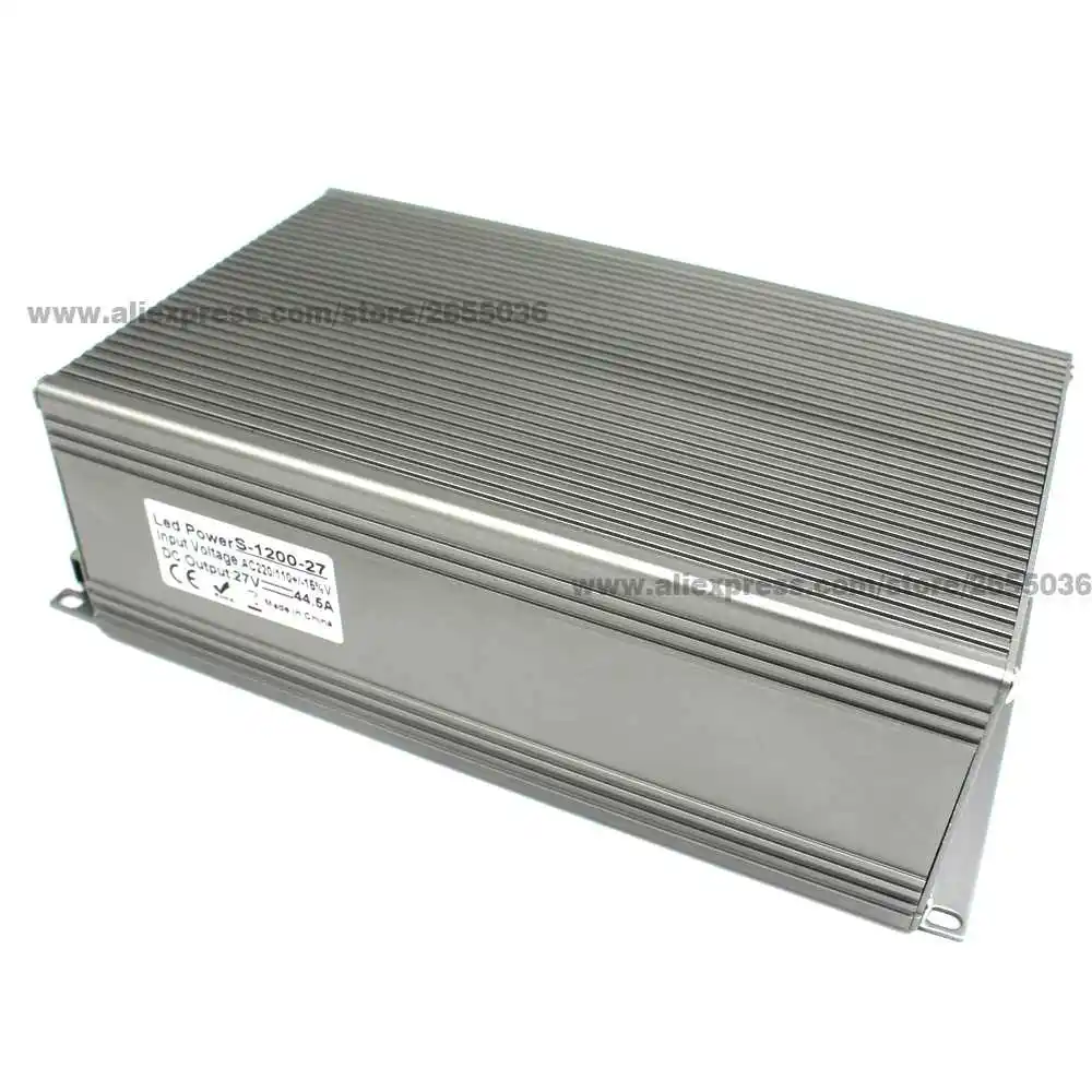 Регулируемое переключение источника питания постоянный ток 27 в 1200 а 110 Вт