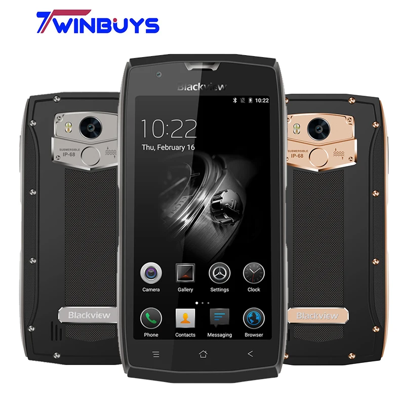 Оригинальный Blackview BV7000 мобильный телефон IP68 Водонепроницаемый MTK6737T