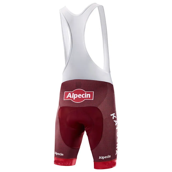 2018 KATUSHA ALPECIN Мужская велосипедная Джерси с коротким рукавом одежда нагрудниками