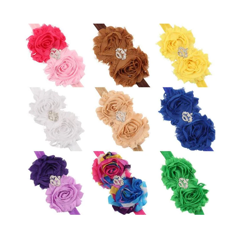 10 шт./лот детские повязки ободки резинки для маленьких девочек Hairbands