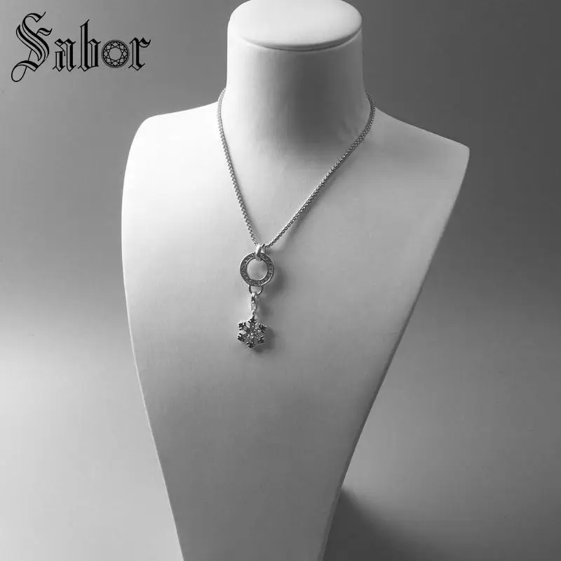 Подвеска-Снежинка thomas Подарочные ювелирные изделия для женщин зимний подарок 2020