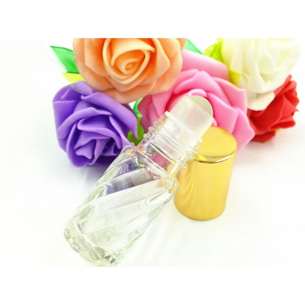 Пустые Мини стеклянные флаконы для духов 4 мл ролик на многоразовые промоакция