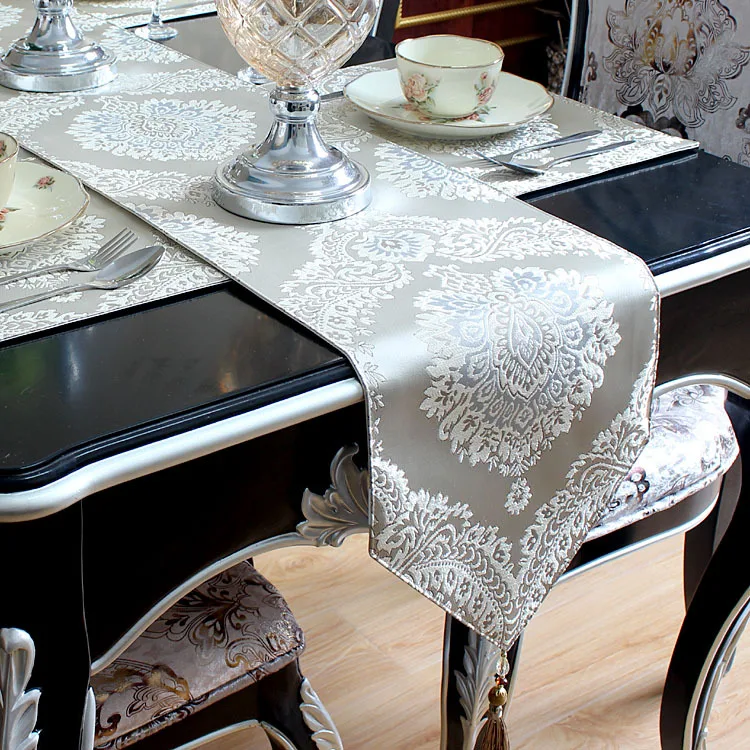 Жаккардовый Настольный столик из голубого красного дерева в европейском стиле