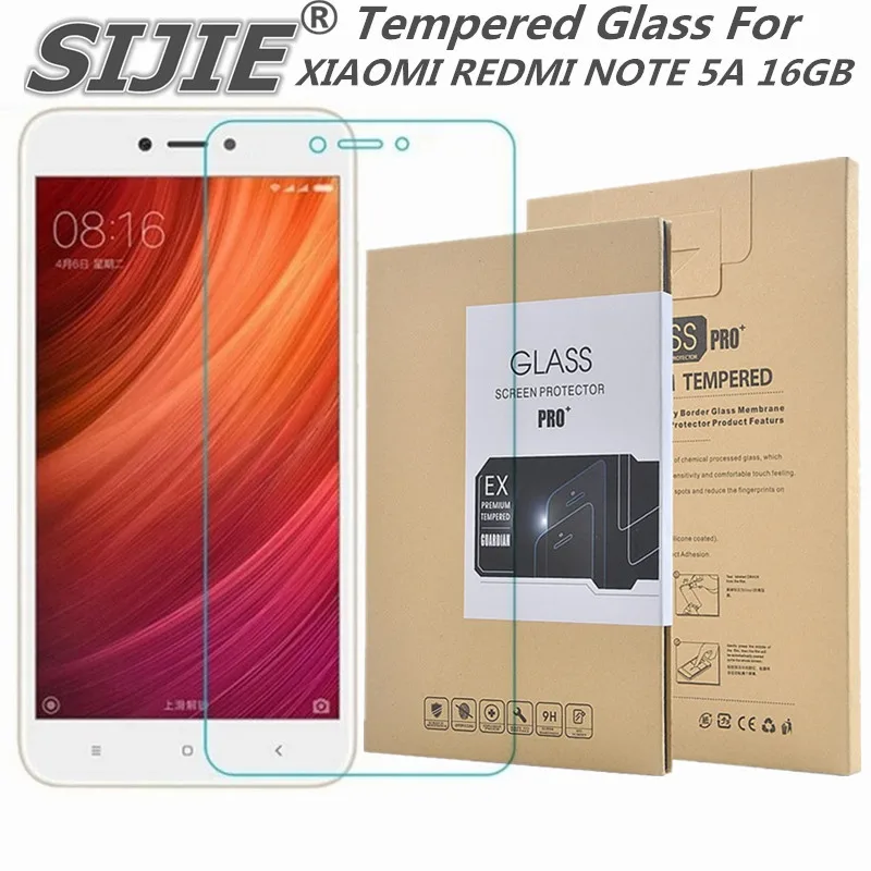 Закаленное стекло для Xiaomi Redmi Примечание 5A 5 дюймов 2 Гб 16 экран защитный чехол