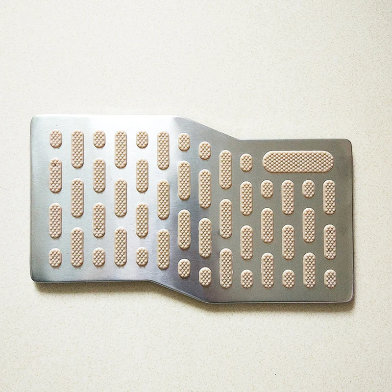 Автомобильные коврики алюминиевые для подставки под педаль Ford focus 2 3 mk1 mk2 fiesta ranger