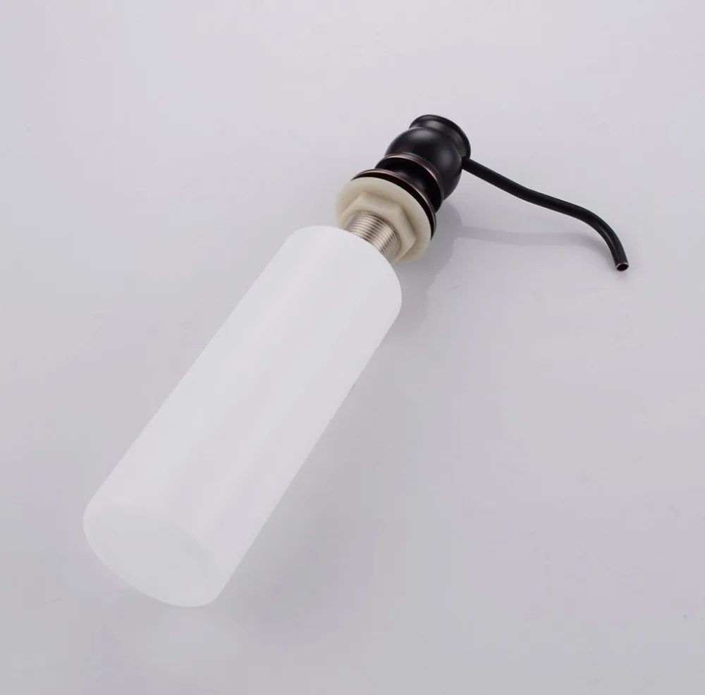 Диспенсер для жидкого мыла с латунным насосом и бутылкой из полипропилена|sink liquid