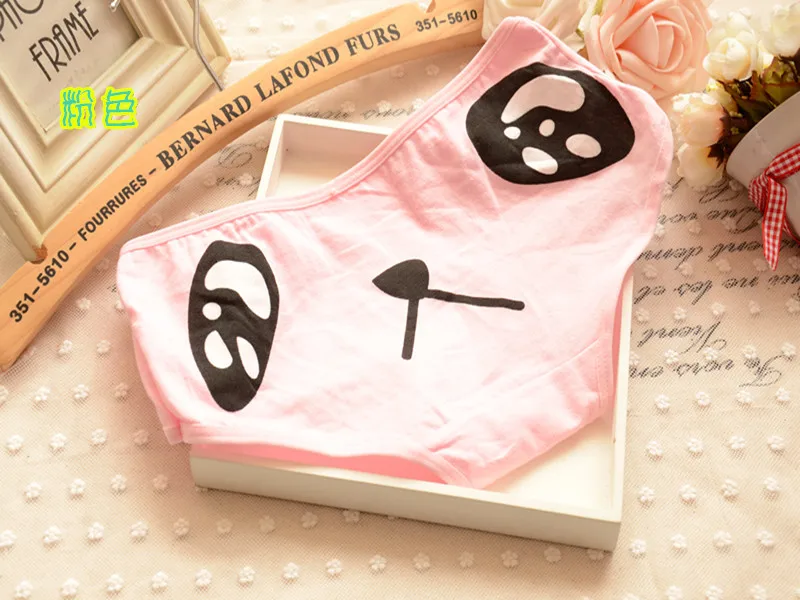 Удобные трусики из 100% хлопка с рисунком и низкой талией Женские