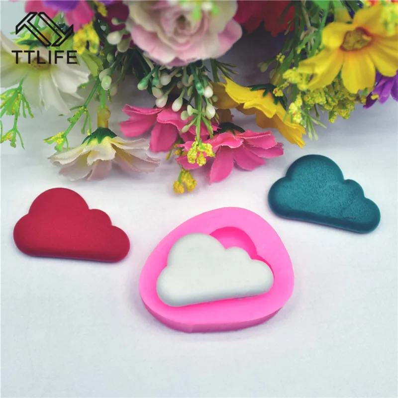 TTLIFE облако силиконовые карамель в формах формы торт украшая инструменты форма