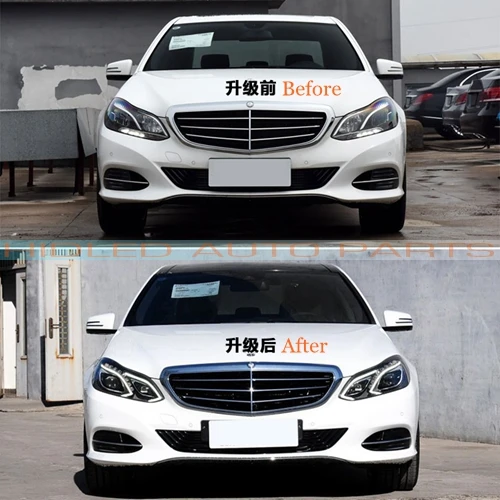 1 комплект полный светодиодный фара в сборе для Mercedes Benz W212 e-класс E200 E260 E300 вилка для автомобилей и игр