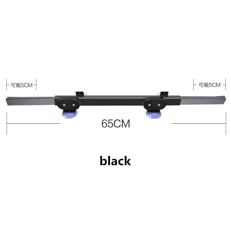 black 65cm DOXINGYE автомобильный оконный солнцезащитный козырек выдвижной складной солнцезащитный козырек на лобовое стекло защитный занавес авто солнцезащитный тент Блок Анти-УФ - Цвет: black 65cm