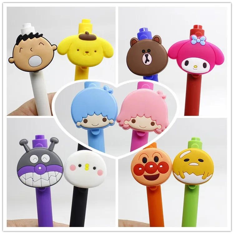 0,5 мм мультфильм Sanrio две звезды медведь Мелодия Gudetama животное механический гель ручка стакан для чернильных ручек школы и офиса питания