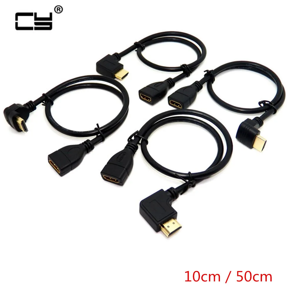 50 см/10 см Обувь с регулировкой вверх и вниз правый левый угол HDMI 1.4 в Тип мужского