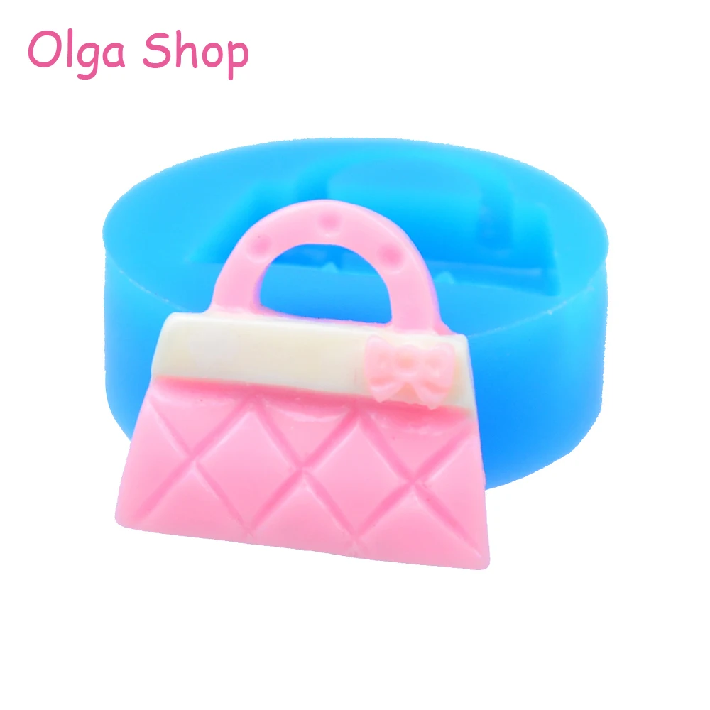 FYL056 модная сумка силиконовая форма для украшения глина нажимная полимерная