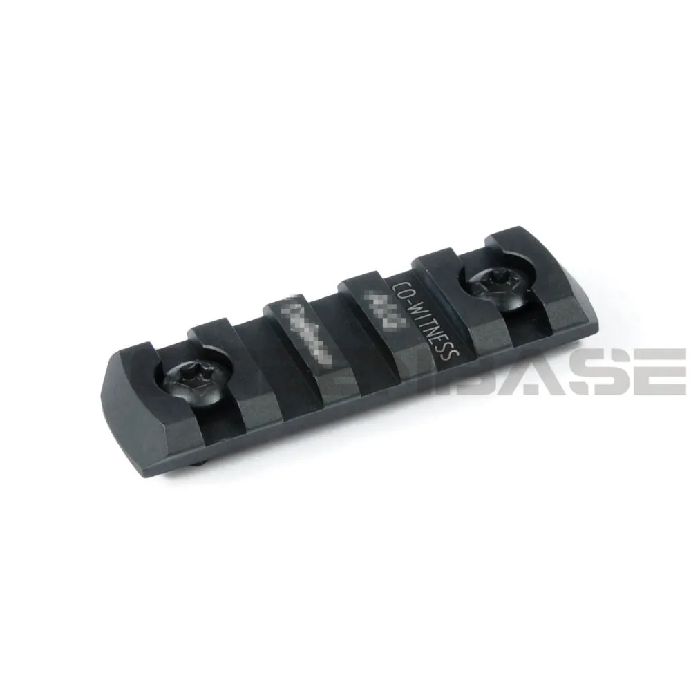 Greenbase 5 слотов Пикатинни для M4 на открытом воздухе Охота для Эми, на платформе, с принтом буквы «М-lok Системы рельсовый профиль 3 цвета