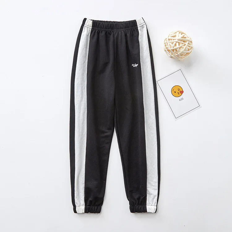 Детская одежда новые летние шаровары для мальчиков и девочек из хлопка льна |