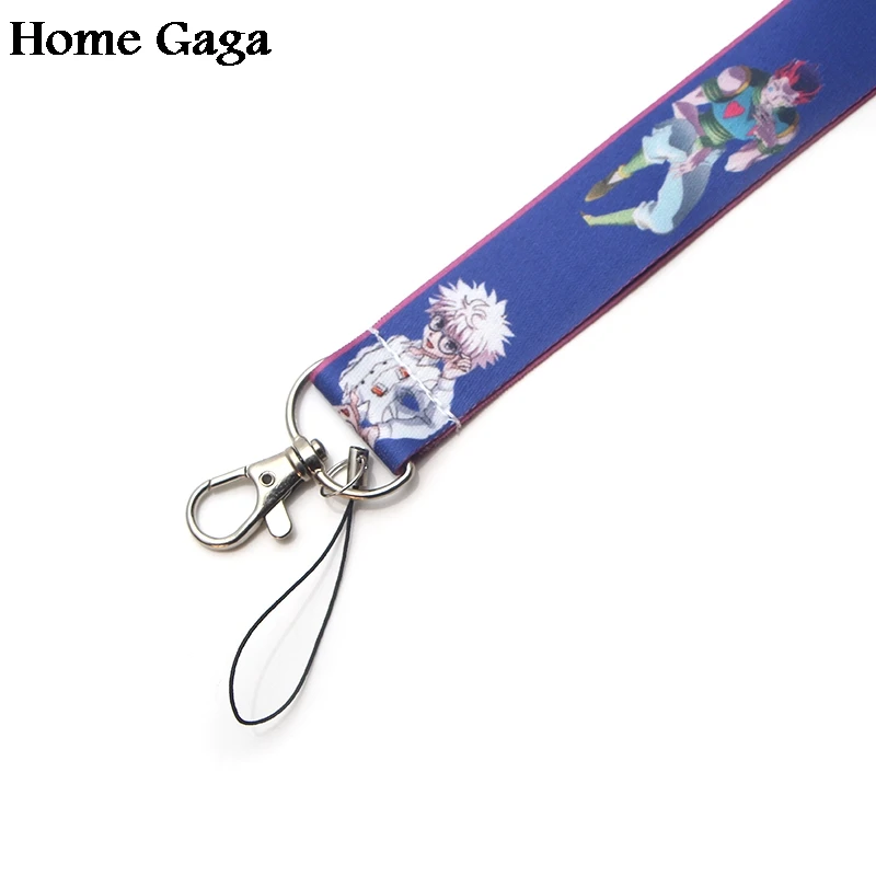 Homegaga мультяшный брелок шнурок для ключей лента шейный ремешок ткань id бейдж