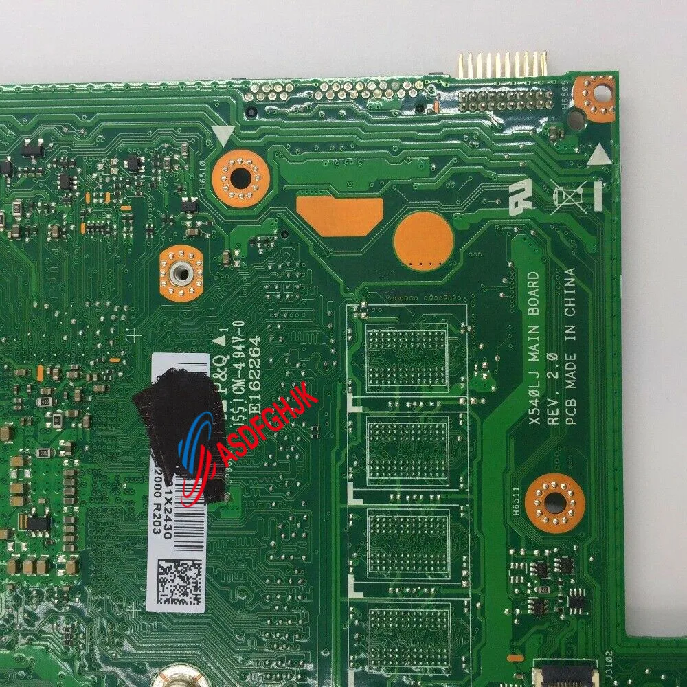 Материнская плата для ASUS X540 X540L X540LA X540LJ с процессором i3 4005U 100% проб. ОК|Материнские