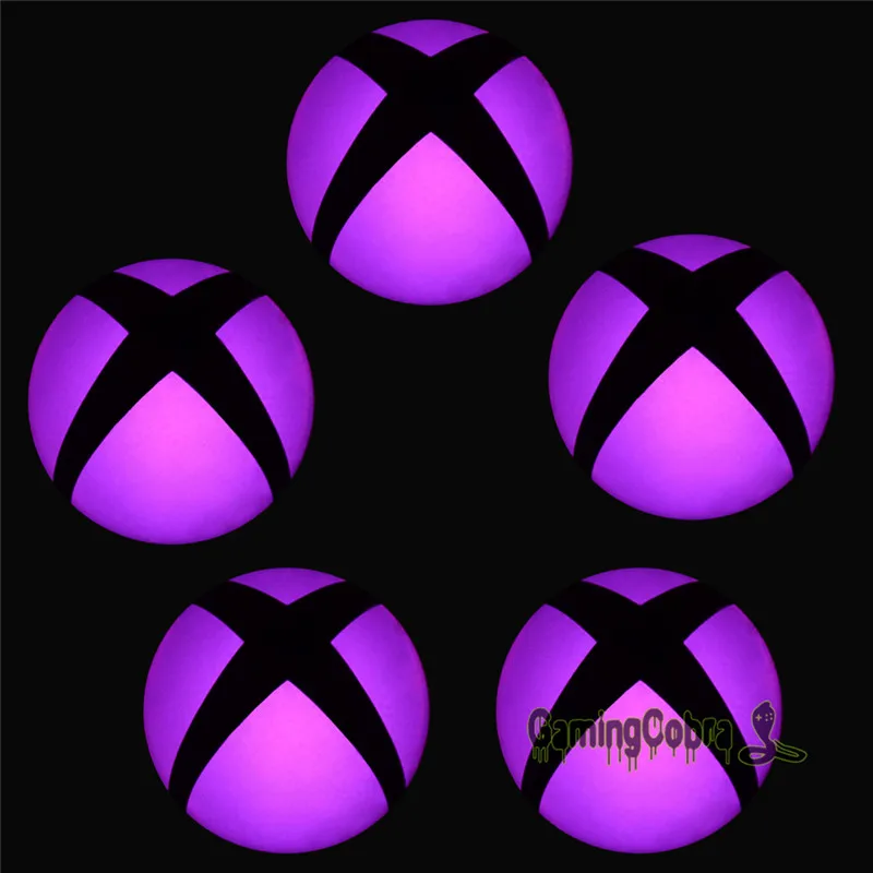 Светодиодный чехол для Xbox One с логотипом и кнопкой включения|cover sticker|cover forcover covers |