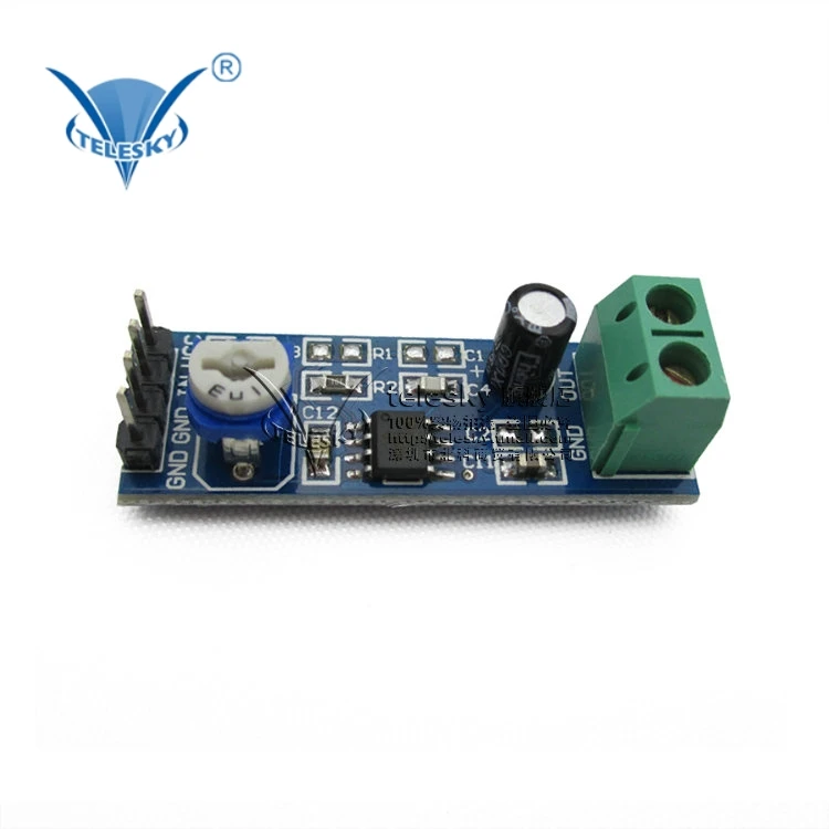 100% НОВЫЙ Origina аудио усилитель мощности LM386 20 усиления цепи усилителя модуль