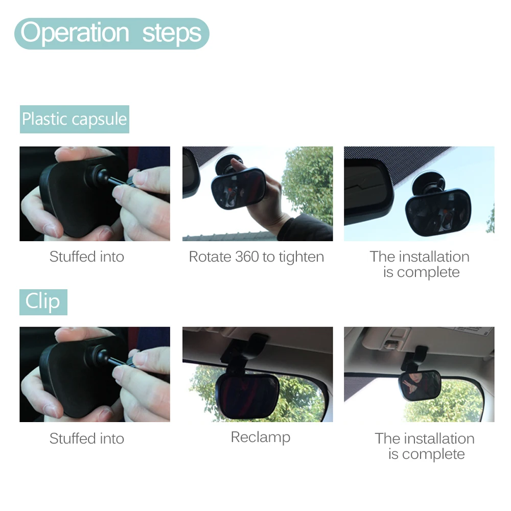 Регулируемое зеркало Переднего Вида детское автомобильное заднего вида с