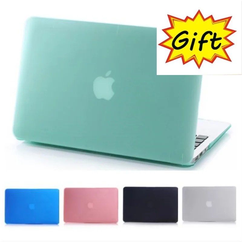 Матовый чехол для Apple Macbook Air Pro Retina 11 12 13 15 прозрачный Mac book 3 4 дюйма сенсорная