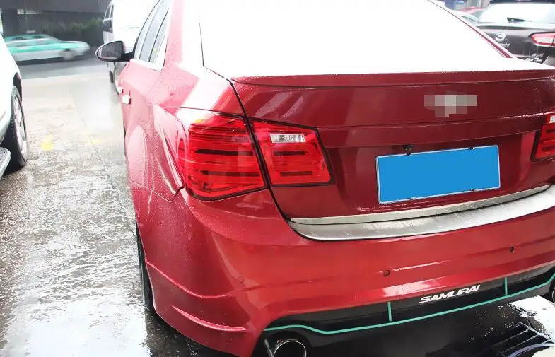 Автомобильный Стайлинг задний фонарь чехол для Chevrolet Cruze задние фары 2009- Cruze задние фары светодиодный задний светильник задний фонарь светодиодный стоп-сигнал