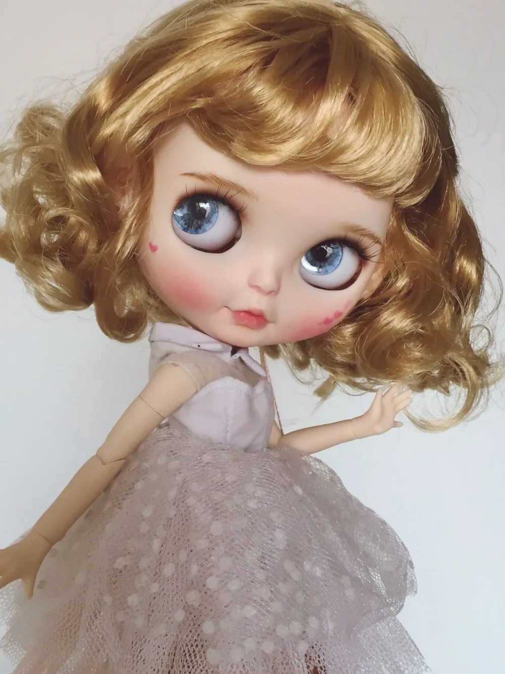 Кукла на заказ, сделай сам, кукла Обнаженная, blyth, кукла для девочек, 20180403, милая кукла(не включает в себя одежду