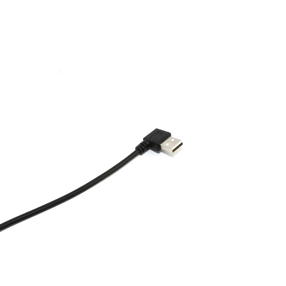 DANSPEED USB 2.0 Type C Male Connector to Standard A Left Angle Data Charger Cable 1FT | Электроника