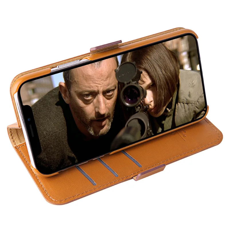 G CASE Folio кожаный чехол портмоне с откидной крышкой из искусственной кожи для